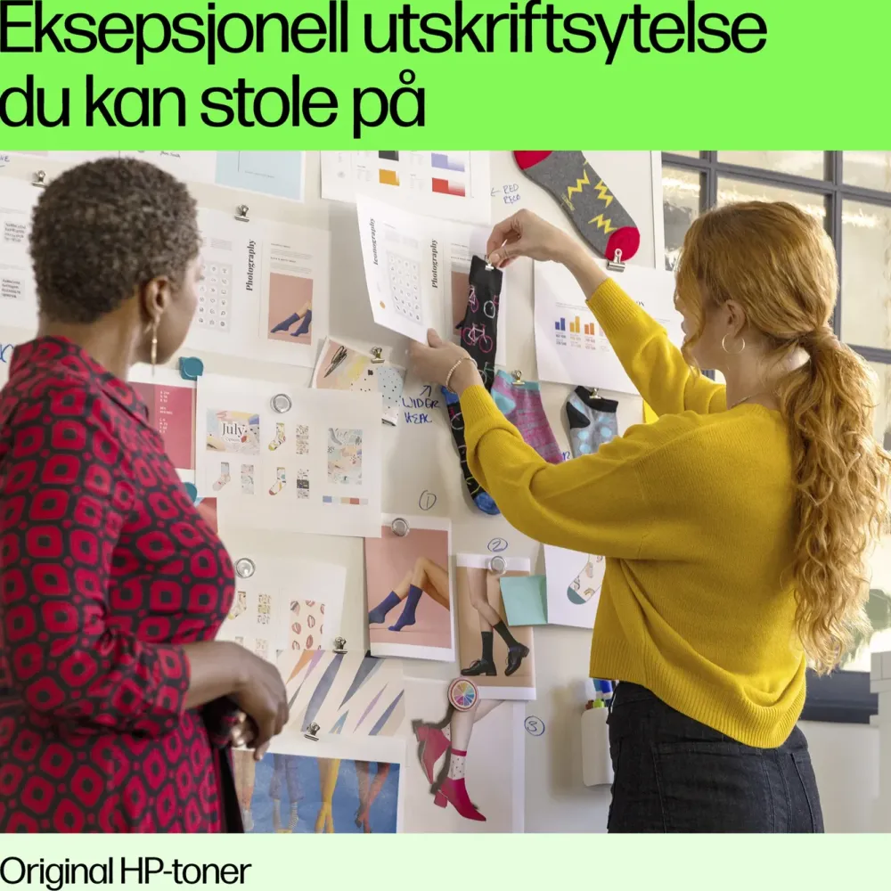 HP Skrivere Og Tilbehør|Toner 201A - Svart