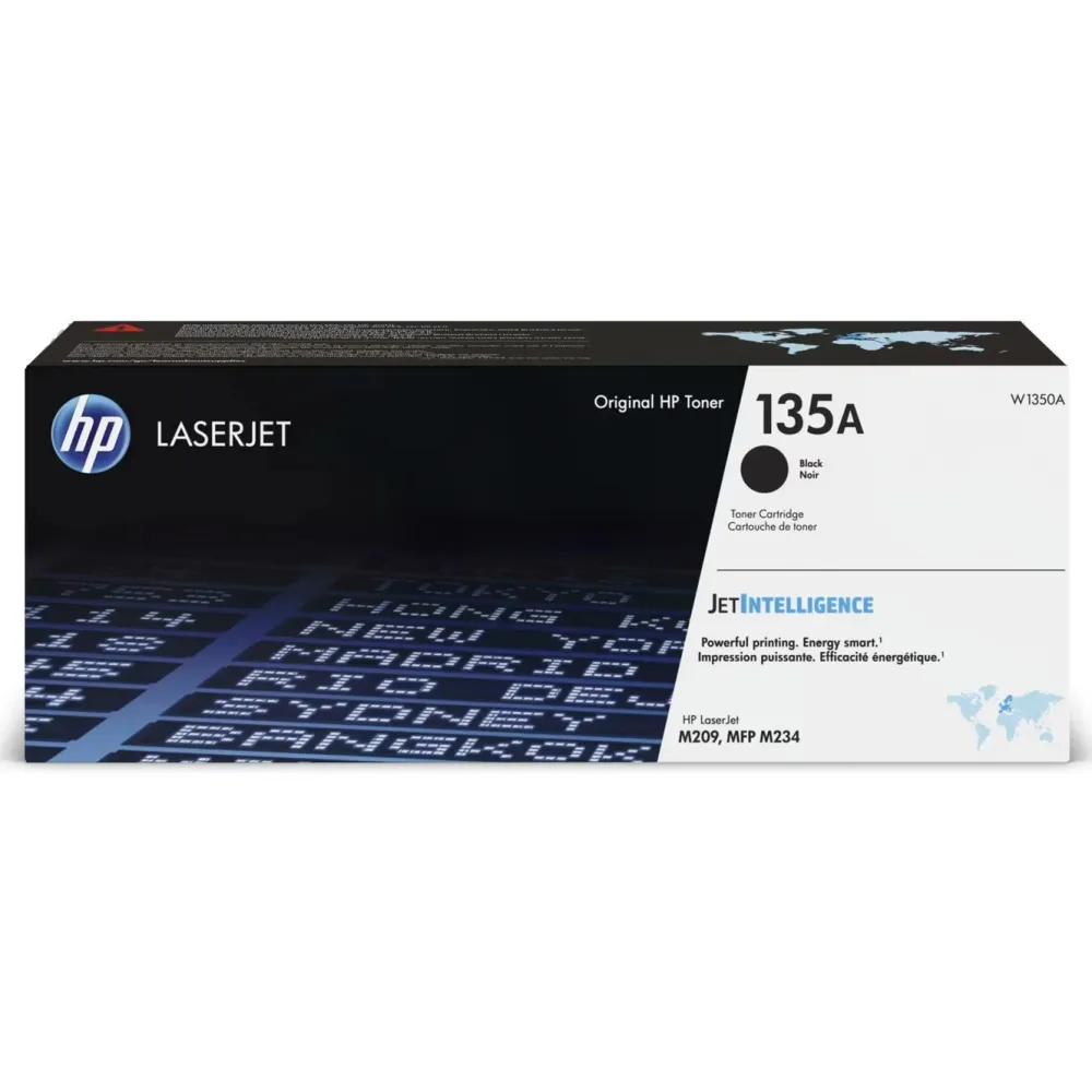 HP Skrivere Og Tilbehør|Toner 135A - Svart