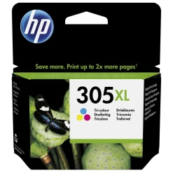 HP Skrivere Og Tilbehør|305XL Blekkpatron - Flere farger