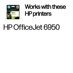 HP Skrivere Og Tilbehør|903XL Blekkpatron - Gul