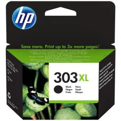 HP Skrivere Og Tilbehør|303XL Blekkpatron - Svart