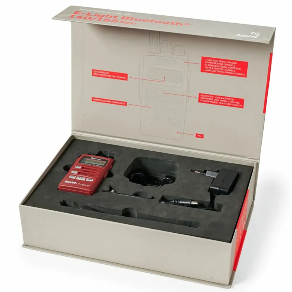Hunter Fritid|E-Light BT Jaktradio 140/155 MHz