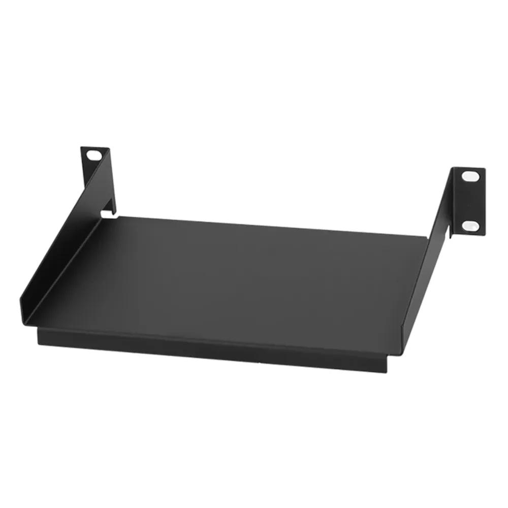 Kjell Tilbehør Og Installasjon|Kabler For Nettverk|10"-hylle 1U, svart