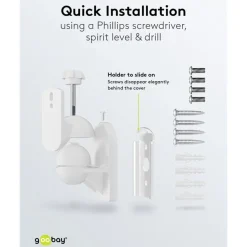 Kjell Høyttaler|Høyttalerfeste 2-pk. Hvit