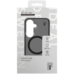 IDEAL OF SWEDEN Mobildeksler & Etui|Clear MagSafe Case – mobildeksel til Galaxy S26 Tinted Black