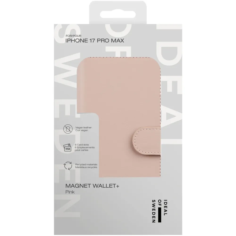 IDEAL OF SWEDEN Iphone-Tilbehør|Magnet Wallet+ - lommebokdeksel til iPhone 17 Pro Max