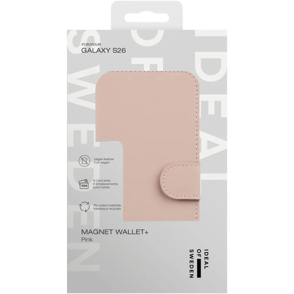 IDEAL OF SWEDEN Mobildeksler & Etui|Magnet Wallet+ - lommebokdeksel til Galaxy S26