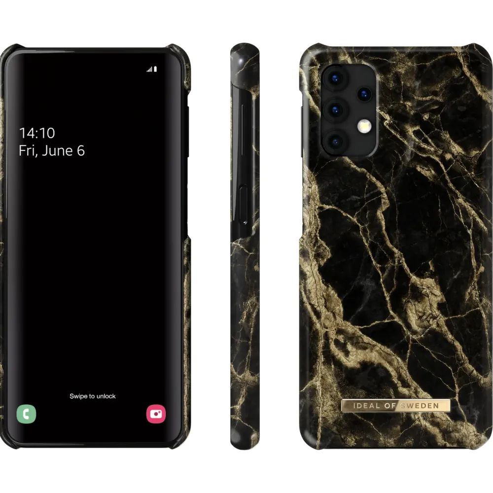 IDEAL OF SWEDEN Mobildeksler & Etui|Mobildeksel for Galaxy A32 5G Golden Smoke Marble