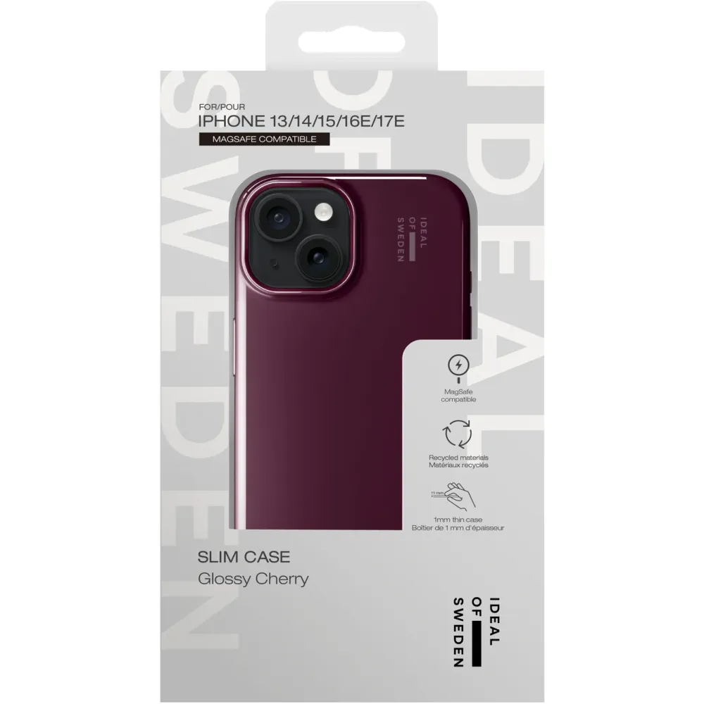 IDEAL OF SWEDEN Iphone-Tilbehør|Slim MagSafe Case – iPhone 13, 14, 15, 16e og 17e