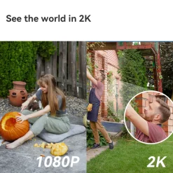 Imou Kameraovervåking|Cell Go Full Color 3 MP Trådløst overvåkingskamera