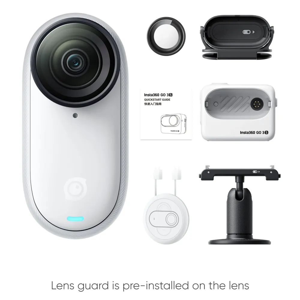Insta360 Foto Og Video|Go 3S Actionkamera 64 GB