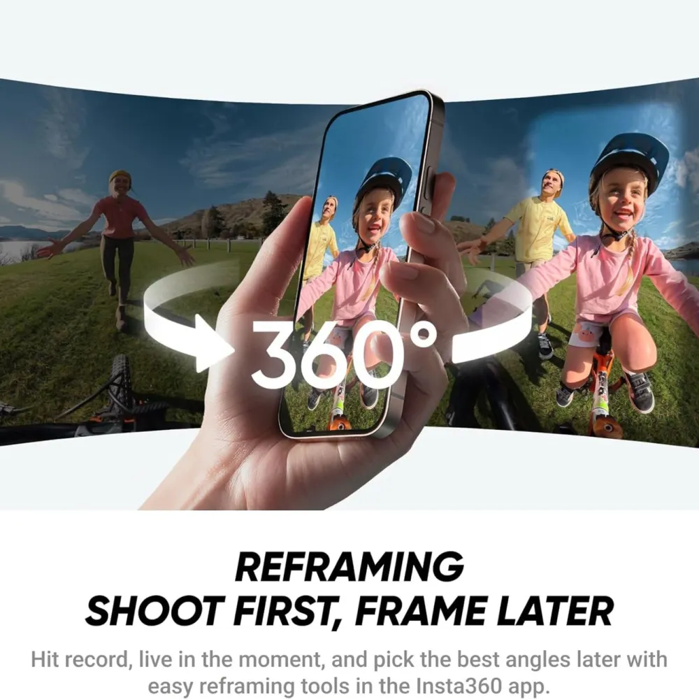 Insta360 Foto Og Video|X4 Air 8K 360-kamera Starter Bundle