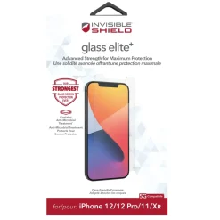 Invisible Shield Skjermbeskytter|Glass Elite + Skjermbeskytter for iPhone 12 og 12 Pro