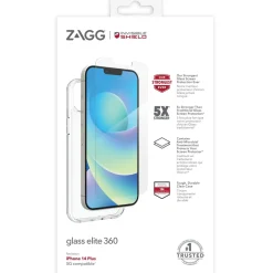 Invisible Shield Skjermbeskytter|Glass Elite 360 for iPhone 14 Plus