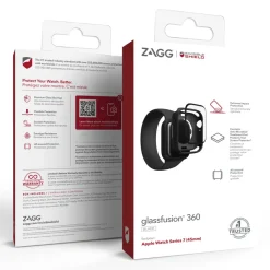 Invisible Shield Smartklokker Og Ringer|Glass Fusion for Apple Watch 7, 45 mm