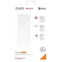 Invisible Shield Skjermbeskytter|Glass Fusion+ Skjermbeskytter for Galaxy S22 Plus