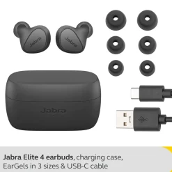 Jabra Hodetelefoner Og Hodesett|Elite 4 Trådløse hodetelefoner