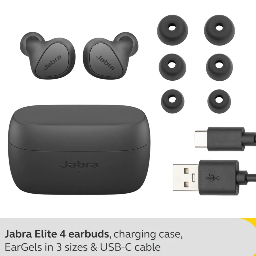 Jabra Hodetelefoner Og Hodesett|Elite 4 Trådløse hodetelefoner