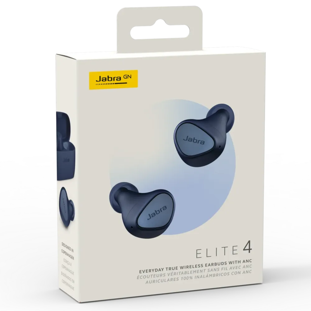 Jabra Hodetelefoner Og Hodesett|Elite 4 Trådløse hodetelefoner