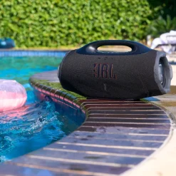 JBL Høyttaler|Boombox 4 Trådløs portabel høyttaler Svart