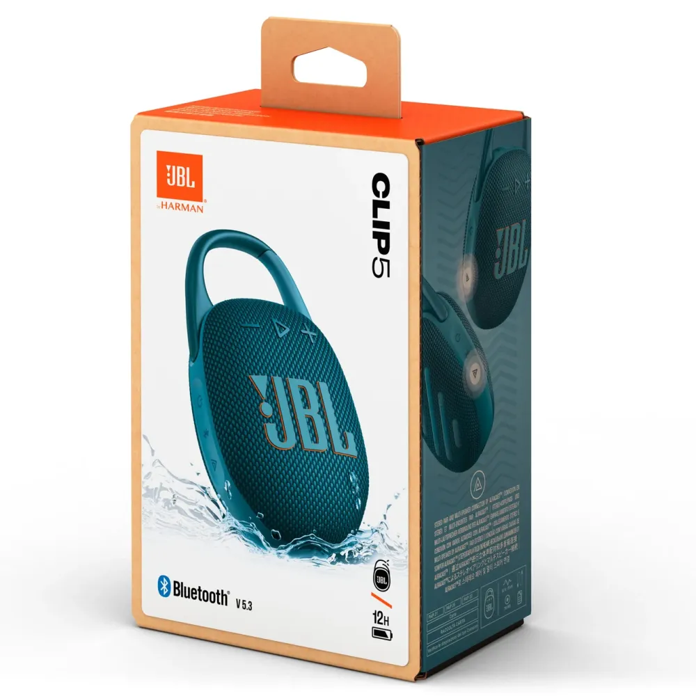 JBL Høyttaler|Clip 5 Portabel Bluetooth-høyttaler