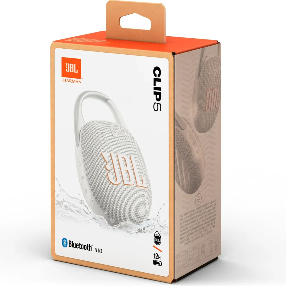 JBL Høyttaler|Clip 5 Portabel Bluetooth-høyttaler