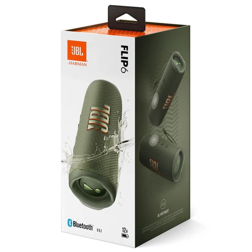 JBL Høyttaler|Flip 6 Portabel trådløs høyttaler