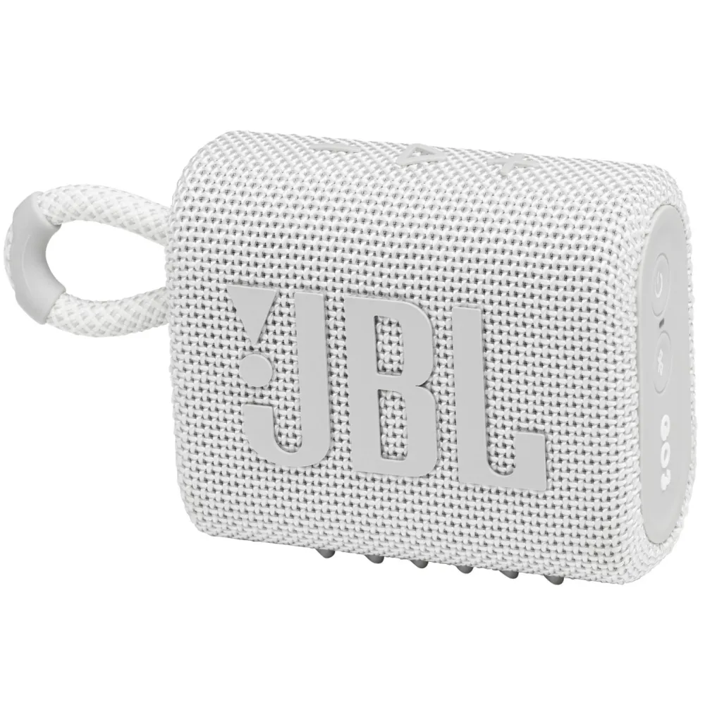 JBL Høyttaler|Go 3 Trådløs høyttaler Hvit