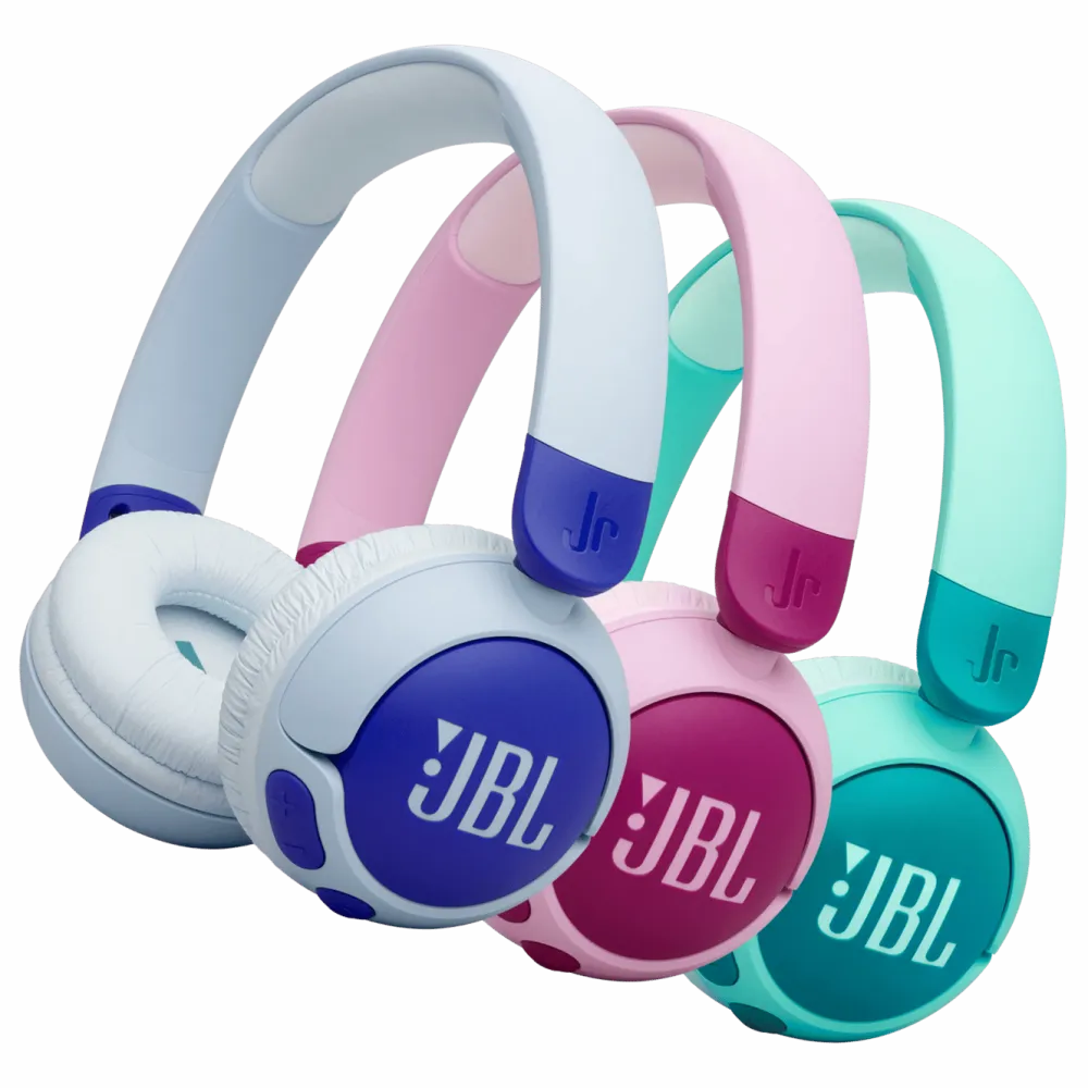 JBL Barn Og Baby|Hodetelefoner Og Hodesett|JR320BT Trådløse hodetelefoner med volumbegrensning