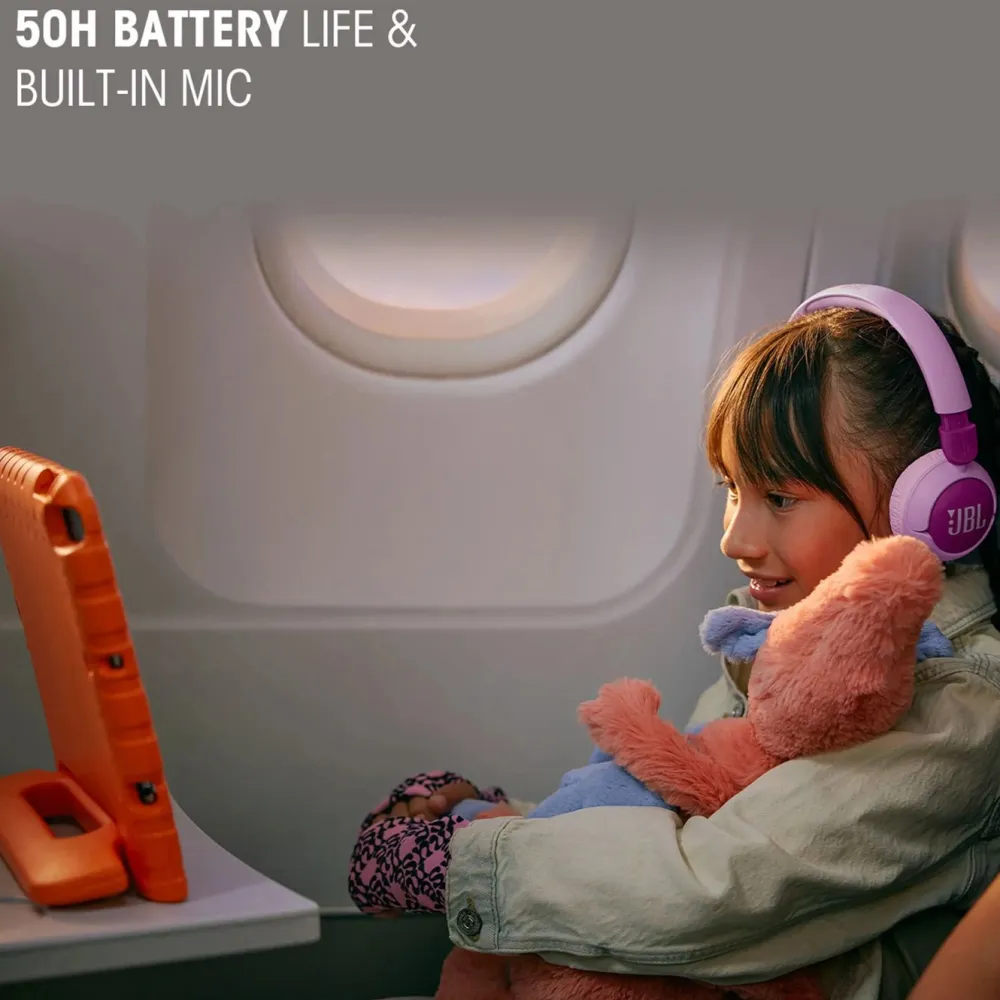 JBL Barn Og Baby|Hodetelefoner Og Hodesett|JR320BT Trådløse hodetelefoner med volumbegrensning