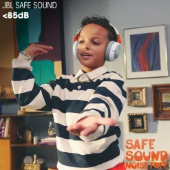 JBL Barn Og Baby|Hodetelefoner Og Hodesett|JR470NC Trådløse hodetelefoner med volumbegrensning og ANC