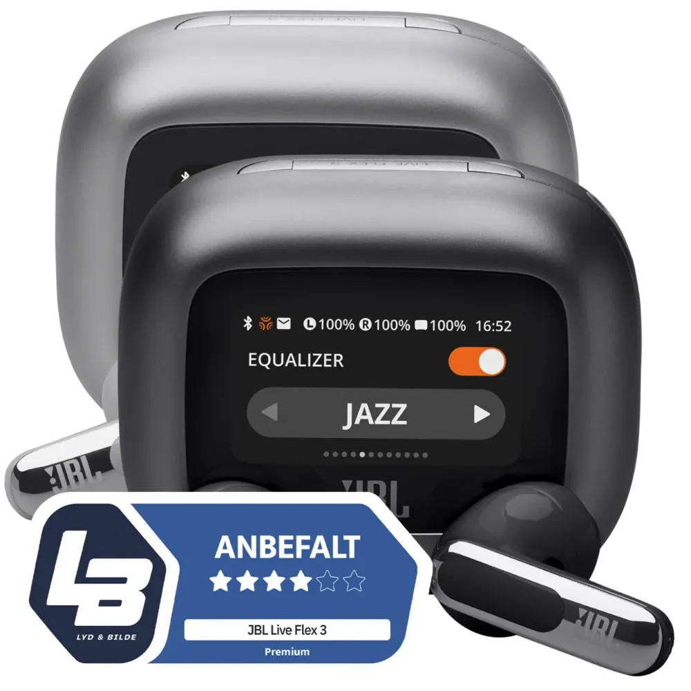 JBL Iphone-Tilbehør|Hodetelefoner Og Hodesett|Live Flex 3 Trådløse hodetelefoner