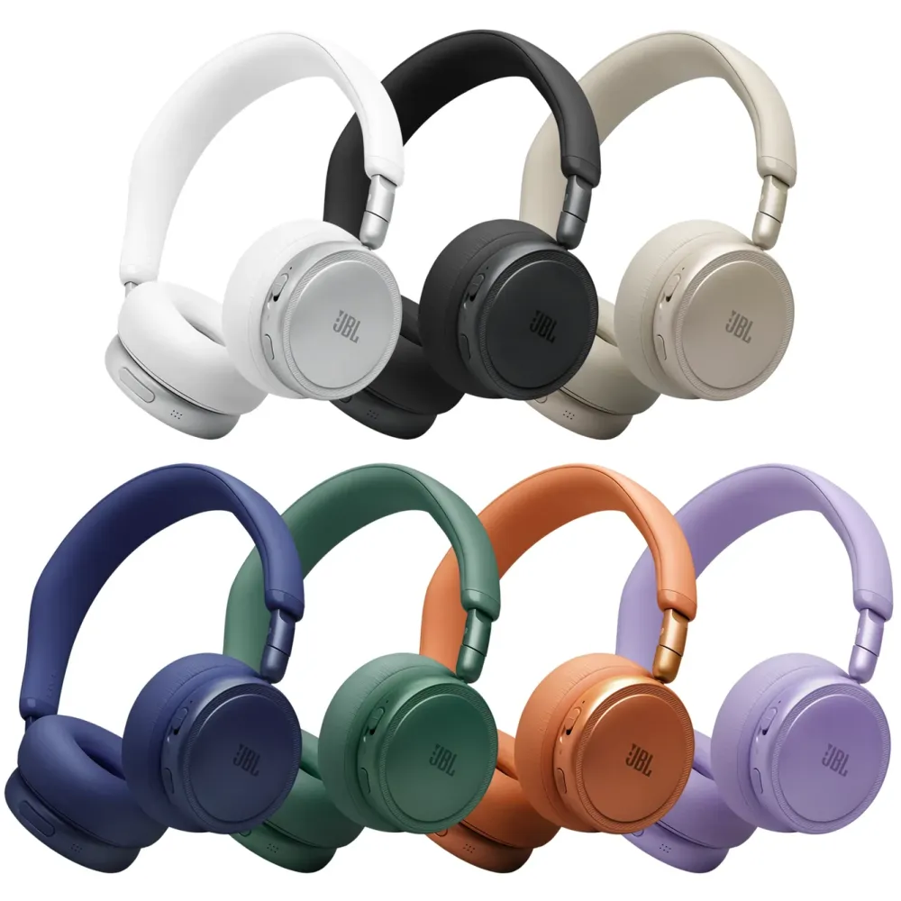 JBL Hodetelefoner Og Hodesett|Live 680NC trådløse on-ear-hodetelefoner