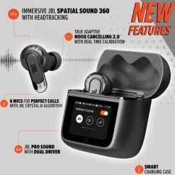 JBL Hodetelefoner Og Hodesett|Tour Pro 3 trådløse in-ear-hodetelefoner
