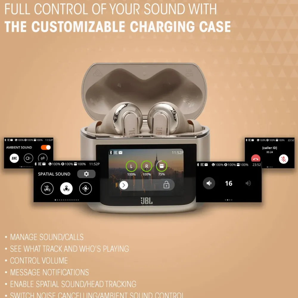 JBL Hodetelefoner Og Hodesett|Tour Pro 3 trådløse in-ear-hodetelefoner