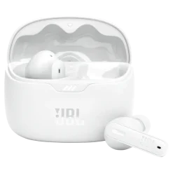 JBL Iphone-Tilbehør|Hodetelefoner Og Hodesett|Tune Beam Trådløse hodetelefoner med aktiv støydemping Hvit