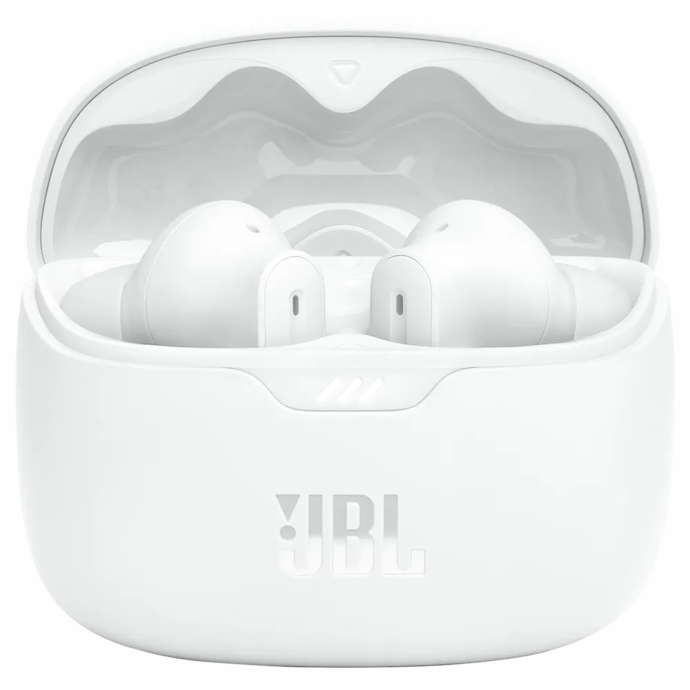 JBL Iphone-Tilbehør|Hodetelefoner Og Hodesett|Tune Beam Trådløse hodetelefoner med aktiv støydemping Hvit