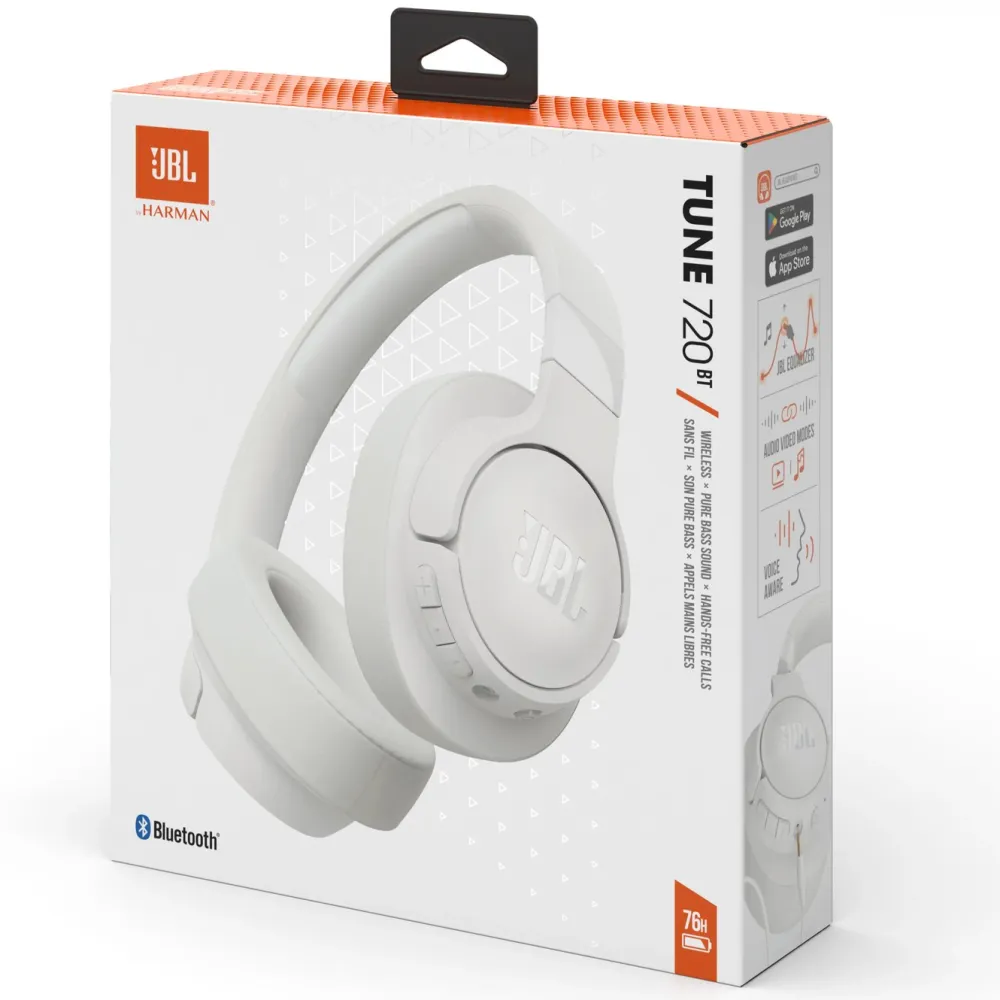 JBL Iphone-Tilbehør|Dataheadset|Tune 720BT Trådløse hodetelefoner