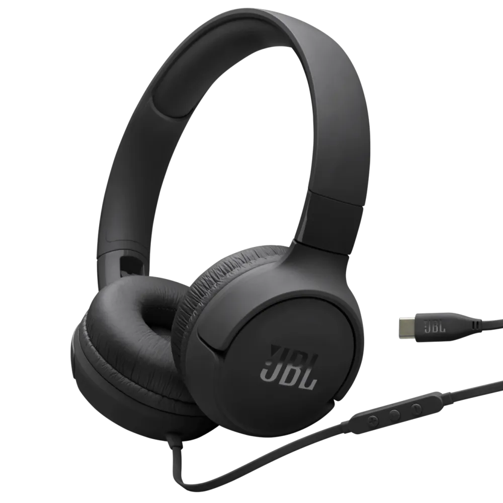 JBL Dataheadset|Hodetelefoner Og Hodesett|Tune 520C On-Ear Hodetelefoner med USB-C