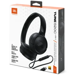 JBL Dataheadset|Hodetelefoner Og Hodesett|Tune 520C On-Ear Hodetelefoner med USB-C