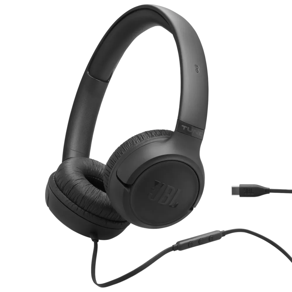 JBL Hodetelefoner Og Hodesett|Tune 530C USB-C on-ear-hodetelefoner Svart