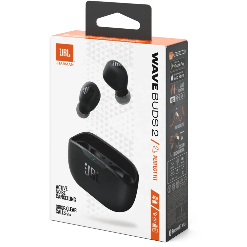 JBL Hodetelefoner Og Hodesett|Wave Buds 2