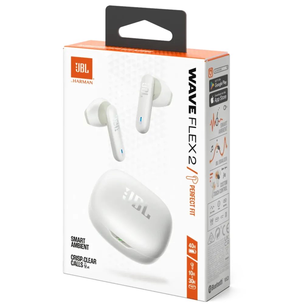 JBL Hodetelefoner Og Hodesett|Wave Flex 2