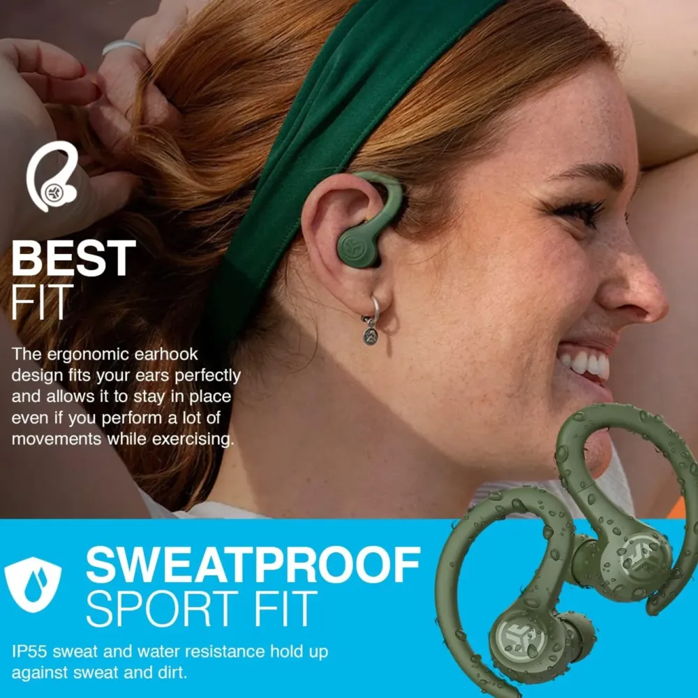 JLab Hodetelefoner Og Hodesett|Go Air Sport