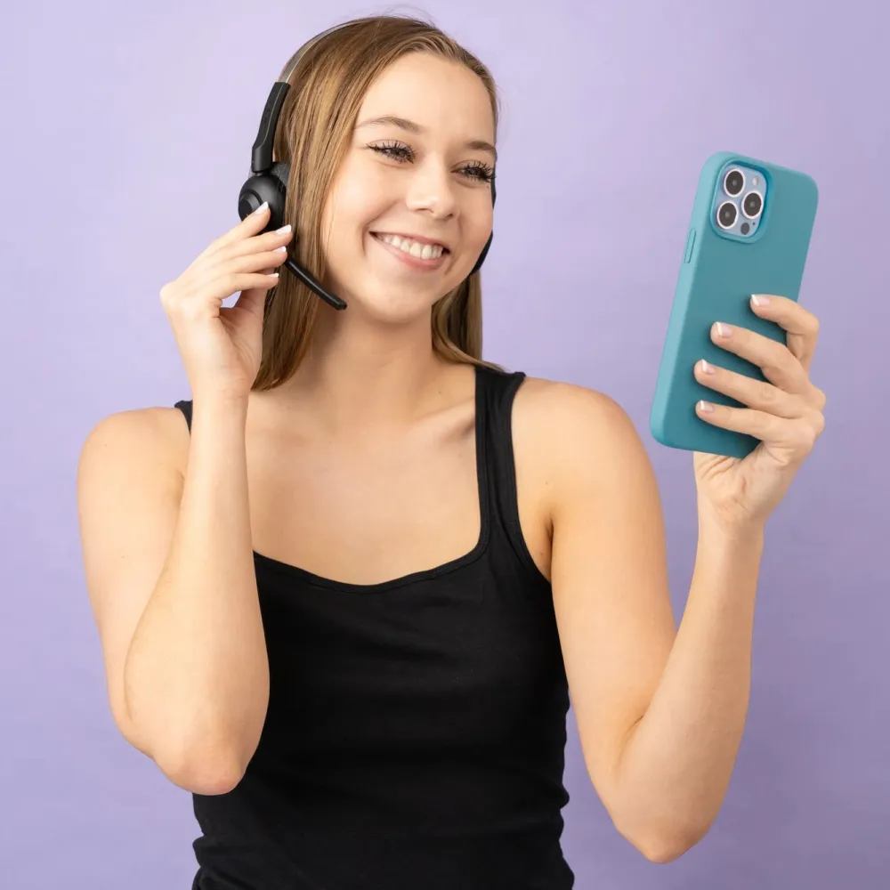 JLab Dataheadset|Hodetelefoner Og Hodesett|Go Work Pop Trådløst headset