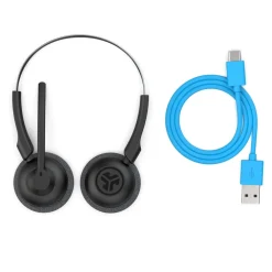 JLab Dataheadset|Hodetelefoner Og Hodesett|Go Work Pop Trådløst headset