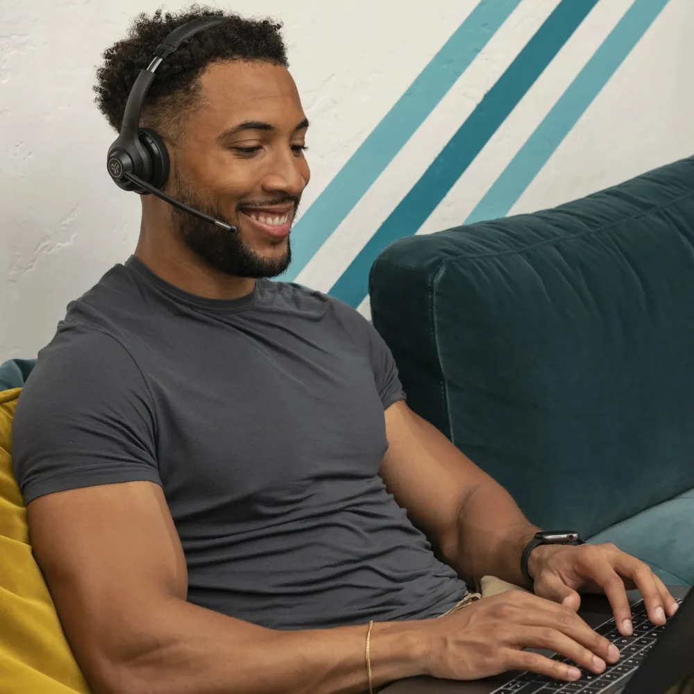 JLab Dataheadset|Hodetelefoner Og Hodesett|GO Work Trådløst headset