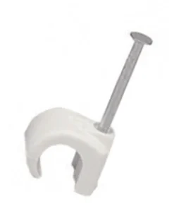 Kjell Biltilbehør|Kabelhåndtering|Kabelklemmer for rund kabel 5–7 mm 20-pk.