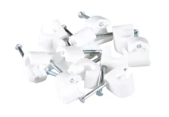 Kjell Kabelhåndtering|Elektrisk Installasjon|Kabelklemmer for rund kabel 7–10 mm 10-pk.