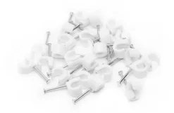 Kjell Elektrisk Installasjon|Kabelklemmer for rund kabel 5–7 mm 100-pk.
